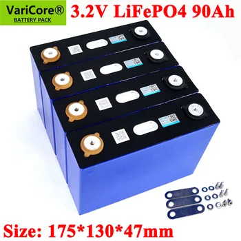 VariCore 3.2 В 90Ah LiFePO4 батерии могат да оформят 12 В литиево-желязо фосфатная батерия 90000 ма Може да произвежда батерии за лодки, автомобили батерии