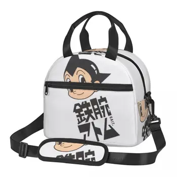 Термален Обяд-Бокс Чанта за Деца Astro Boy Контейнер За Съхранение на Храна Пътна Чанта за Пикник Bento