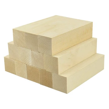 Рендосвачни и Дърворезба Блокове Непълни Дървени Блокове, Блокове За Резба По Липа Мека Дървесина, Комплект За Начинаещи Резбари