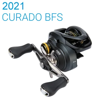 2021 НОВИ Оригинални Макара SHIMANO CURADO BFS за морски риболов XG с лявата или Дясната Намотка MAGNUMLITE Long Shot Baitcasting Wheel