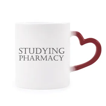 Кратката Фраза Проучване На Аптека Морфин Чаша Термочувствительная Червена Сърдечна Чаша