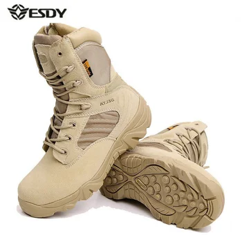 Армейските Фенове Мъжки Пустинни Военни Спортни Обувки За Катерене На Открито, Ловни Туристически Дишащи Тактически Бойни Обувки, Обувки