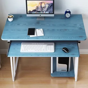 Проста маса за КОМПЮТЪР, лаптоп, компютърна маса домашен офис, работно бюро лесна за сглобяване на маса mesa plegable
