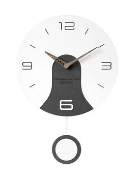 Творчески люлка стенни часовници начална дневна персонализирани художествени ресторант часовници стенни Средиземноморски скандинавските декоративни стенни Часовници