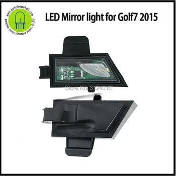 2 бр. X dahosun Led 5630smd Огледален лампа за VW Golf7 2015 6 led S за Обратно виждане Локва светлина