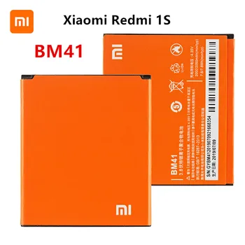 Въведете mi 100% Оригинален BM41 2050 mah Батерия За Xiaomi Redmi 1S Redmi1S BM41 Висококачествени Сменяеми Батерии За Телефон