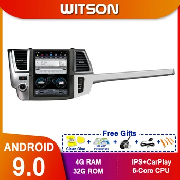 WITSON Android 9,0 оттичане на екрана на радиото в автомобила tesla GPS НАВИГАЦИЯ Радиоплеер за TOYOTA HIGHLANDER 2015