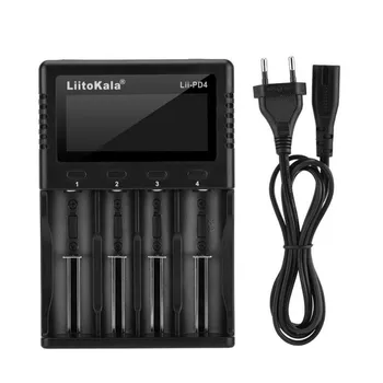 Liitokala Lii-PD4 LCD Зарядно Устройство за батерия, Зареждане 18650 3,7 В 18350 18500 21700 20700B 10440 26650 1.2 MH батерия с интелигентно зарядно устройство