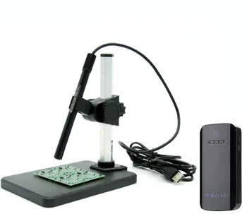 2MP 1080P 1-600X Непрекъснат, Ръчен Фокусный WIFI Дигитален Микроскоп За Разглеждане на Ръчно Ендоскоп Бороскоп Камера USB Отоскоп