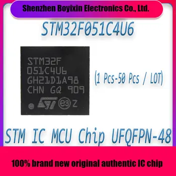 STM32F051 STM32F051C4U6 STM32F051C4 STM32F051C STM32F051 STM32F STM32 STM Чип MCU UFQFPN-48