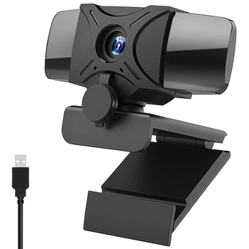 USB-камера С Микрофон Full HD Live Streaming Video Conference Камера За Преносими КОМПЮТРИ