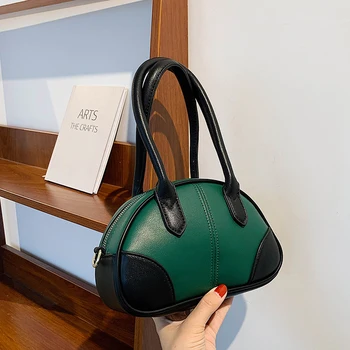 Елегантна Дамска чанта-тоут, Малка Седельная чанта 2021, Лятна Нов Дамски Дизайнерски чанта от Изкуствена Кожа, Луксозна марка Чанта-Месинджър На рамото