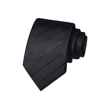 Черна Вратовръзка За Мъже Официалната Бизнес Облекло Светкавица Студентски Сватбата Младоженецът Е Син Червен Ръка Побой Мъжка Мода Без Възли