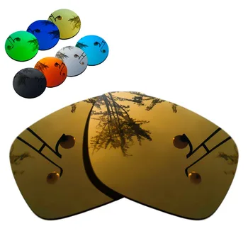 100% Точно издълбани сменяеми лещи за слънчеви очила Holbrook Metal с меден огледално покритие - цвят по Избор