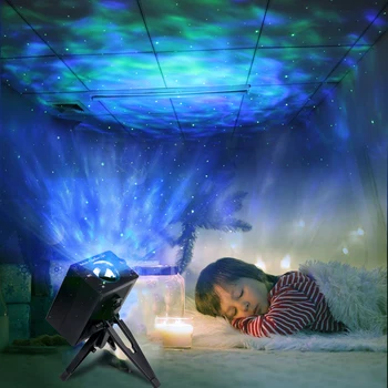 Нов Мини Лазерен Led Лампа Star Galaxy Проектор Нощна Светлина За Дома, Спални, Сватбена Украса, Осветление, Детски Подарък За Рожден Ден