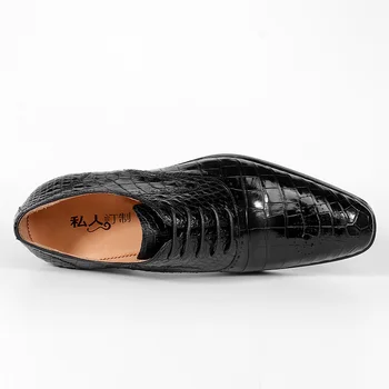 Луксозна Бизнес официалната обувки от естествена кожа, мъжки Ежедневни ежедневни обувки с остри Пръсти, Нови Маратонки, Висококачествени, удобни обувки за сватба дантела