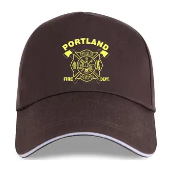 нова шапка шапка 2021 Портланд Пожарна Служба Пожаро-Спасителен Пожарникар На Поръчка бейзболна шапка на Двустранно 2021 Памук с Принтом Тънък Fi