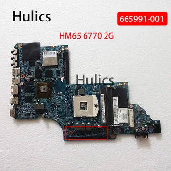 Hulics се Използва За HP PAVILION DV7T-6B00 DV7-6000 дънна Платка на лаптоп 665991-001 665991-501 HM65 6770 2G Основна такса