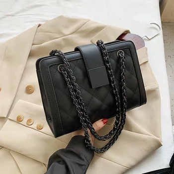 Малка чанта с веригата, дамска чанта, лятна мода 2021, хит, цвят, ретро, чанта на рамото, чанта-месинджър чанта за подмишниците, дамски чанти-тоут
