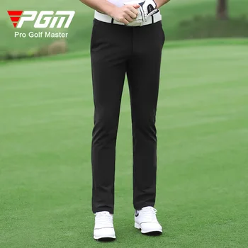 PGM летни мъжки ежедневни спортни панталони за голф, удобни ластични бързо съхнещи мъжки панталони за голф