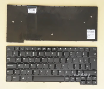 Португалска клавиатура PT за Lenovo Thinkpad 11e 5-то поколение (20LR 20LQ), Yoga 11e 5-то поколение (тип 20LN 20LM), 01LX721 01LX761, Черен