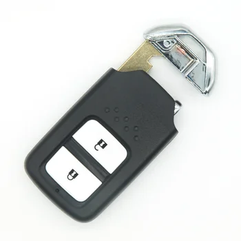 2 Бутони на Дистанционното на ключа на Автомобила Keyless Go Smart Key 433 Mhz с чип ID47 за Honda Jazz XRV X-RV FIT Venzel HRV CITY