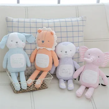 нова популярна Скъпа изискана възглавница с малки животни, креативна детска удобна кукла за сън, висококачествен мек коледен подарък за рожден ден