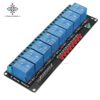 5 В 8 Канален Модул за Заплащане С Оптроном Led Микроконтролери за Arduino AVR PIC ARM АД