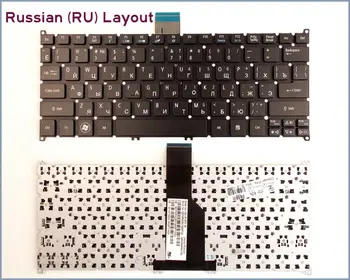Новата клавиатура BG Руската Версия За лаптоп Acer 9Z.N7WSQ.11Г NSK-R11SQ V128202CS1 PK130RO1A00