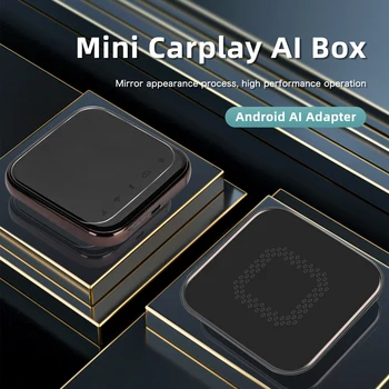 Carplay Ai Box Безжичен Carplay Android Box Автомобилен Мултимедиен Плеър 4 + 64G Plug и Play Apple Carplay Аудио Volvo от Ford Benz, VW