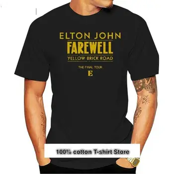 Camisetas de Elton John despedida, camino de ladrillo amarillo, el Final Tour Version2