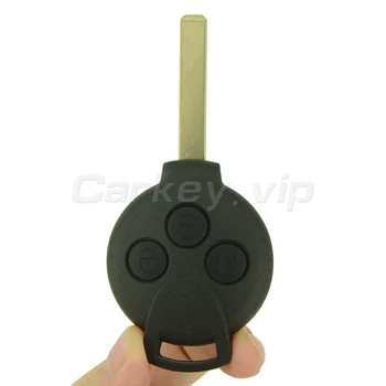 Remotekey Дистанционно автомобилен ключ с 3 бутона 434 Mhz 267T-5WK45144 за Smart Fortwo Forfour