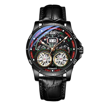 AILANG-8826 мъжки часовници топ луксозна марка модерни автоматични механични водоустойчив спортен часовник за мъже