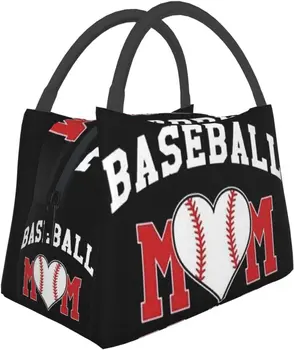 Бейзболна мама изолировала чанта Организатор на голяма пазарска чанта охлаждане на кутията за обяд изолированную за жени