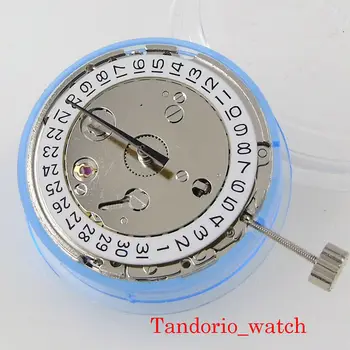 Нов часовников Механизъм Истински ST 1612 Механизъм за самостоятелно ликвидация Бяло Колелото Дата