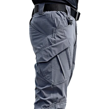 Нови Мъжки Тактически Панталони С много Джобове Разтеглив Военни Градски Тактичные Мъжки Панталони са Тънки Дебели Панталони Карго 5XL