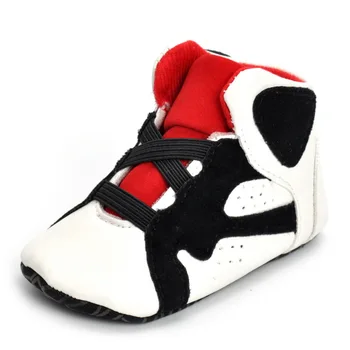 За Новородени Момчета Класически Красиви Първите Проходилки Обувки Бебе или Бебе Момче обувки с Мека Подметка 2 цвят обувки за деца
