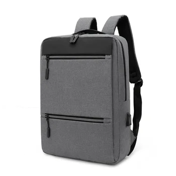 Многофункционален Нов 2021 15.6-инчов Раница За Лаптоп Оксфорд Водоустойчив Мъжки Ученически Раници USB Зареждане Раница, Чанта За Пътуване
