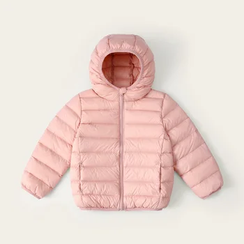 Есенно-зимни детски якета за момичета 3-10 години, Бебешки Дрехи, Топли Пухени Палта За Момчета, Връхни Дрехи за момиченца, Дрехи