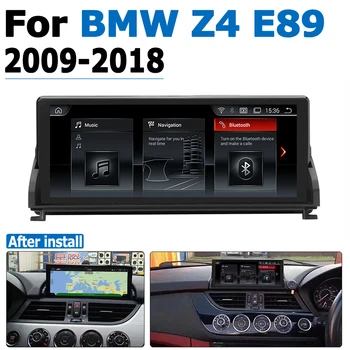 Авто Радио DVD Плейър За BMW Z4 E89 2009 ~ 2018 CIC Android 8,0 up Авторадио GPS Навигация HD Сензорен Екран