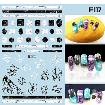 10 бр. стикери за нокти с английската азбука, абстрактна графика за нокти с леопардовым шарени, нарисувани цветя, плъзгачи за нокти
