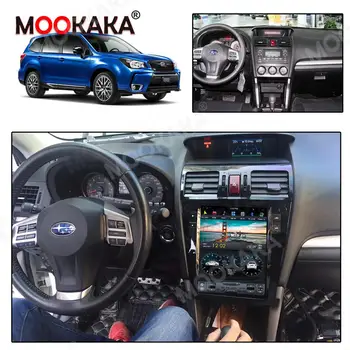 Тесла Стил Android 9 64 GB Автомобилен GPS Навигация За Subaru Forester 2013-2018 Авто Радио, Мултимедиен Плеър, Стерео Carplay Главното Устройство